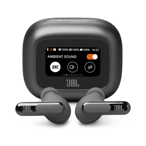 JBL Live Beam 3 True Wireless Noise-Cancelling Earbuds with Smart Charging Case - Clearance / Open Box (view 1 of 9)