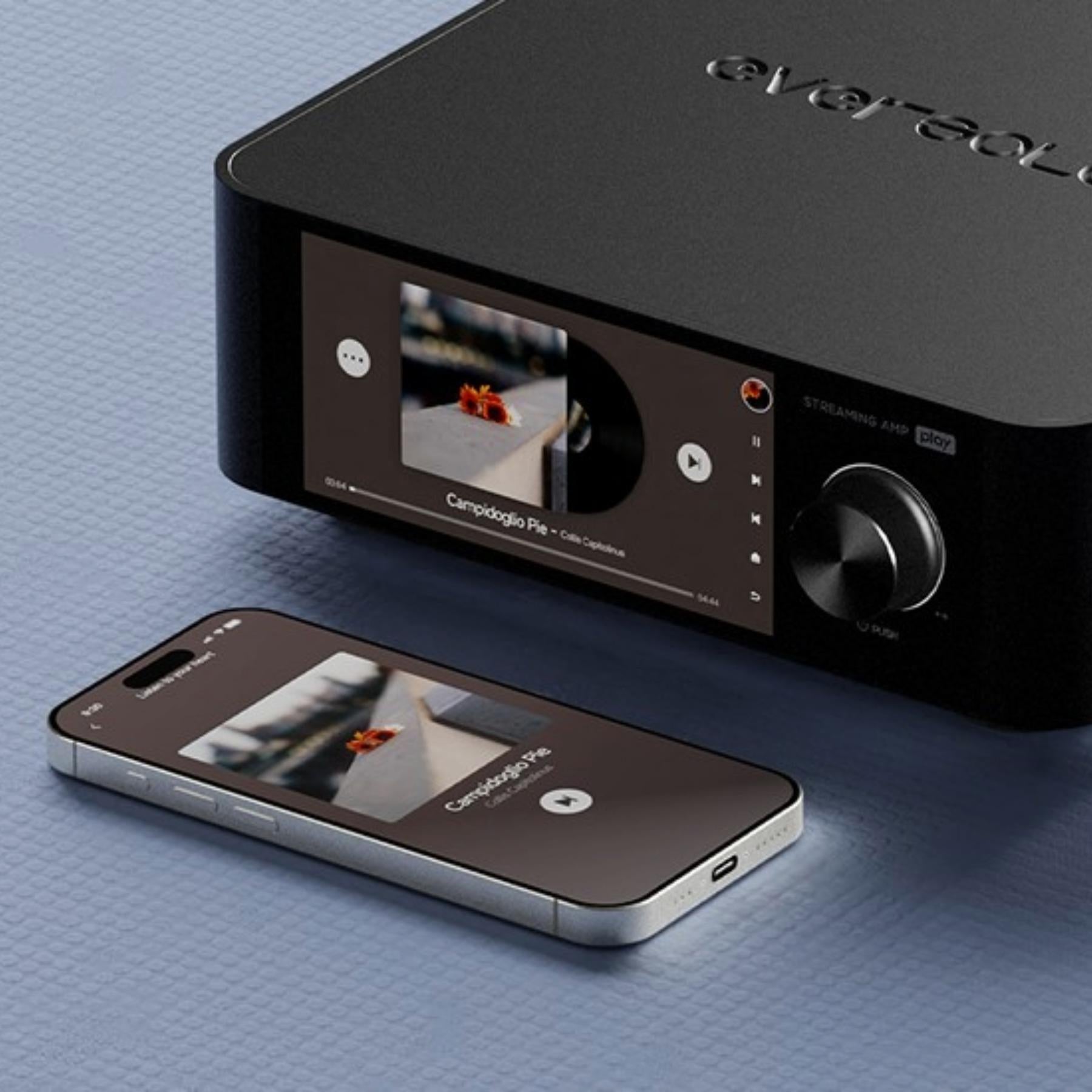 【新品】Eversolo Play CD Edition ストリーミングアンプ Eversolo Play CD Edition All-In-One Streamer/Amplifier – Upscale Audio