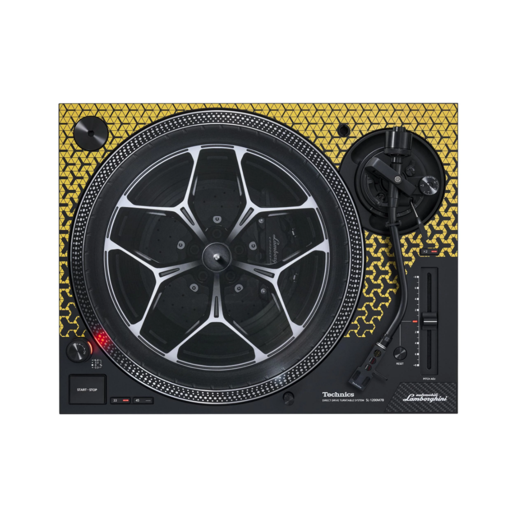 Technics SL-1200M7 Special Edition Lamborghini Direct Drive