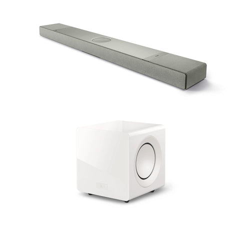 KEF XIO Soundbar + KC92 Subwoofer + KW2 RX Receiver Bundle (view 3 of 4)