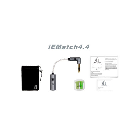 iFi iFi SilentPower iEMatch+ 4.4mm Optimizer/Attenuator