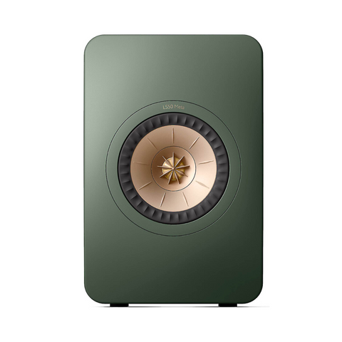 KEF LS50 Meta Bookshelf Speakers - Moss Green Pair - Clearance / Open Box (view 4 of 9)