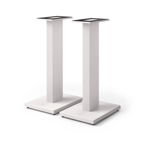 KEF SQ1 Floor Stands for Q Series Speakers - PAIR - (Mineral White) - Clearance / Open Box (view 1 of 2)