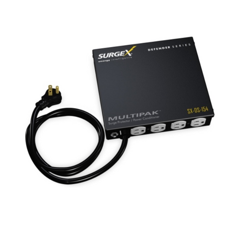 SurgeX SX-DS-154 Defender Series MultiPak Surge Protector and Power Conditioner with 4-Outlets - Clearance / Open Box (view 1 of 1)