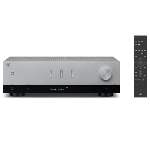 Yamaha R200A 2-Channel Hi-Fi Stereo Receiver with Bluetooth silver with remote (view 3 of 7)