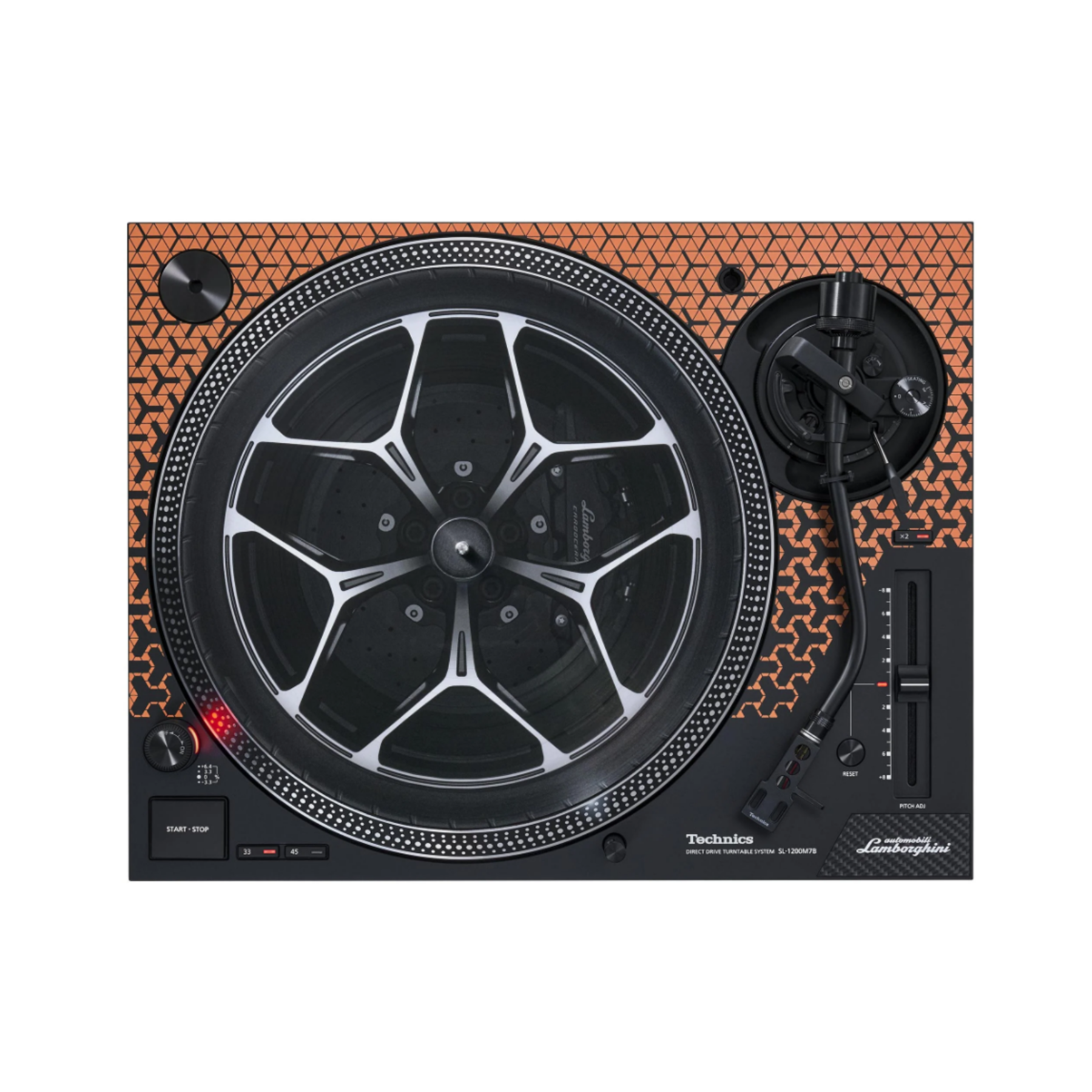 Technics SL-1200M7 Special Edition Lamborghini Direct Drive