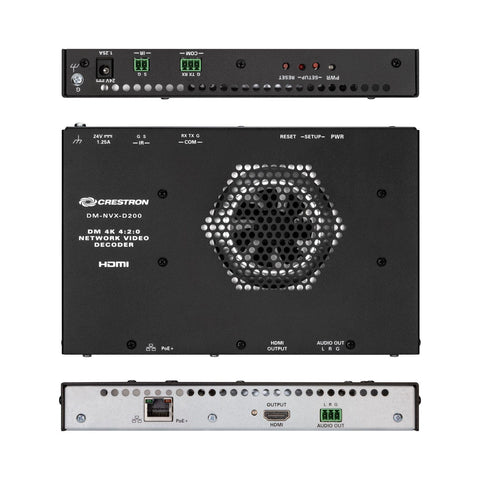 Crestron DM-NVX-D200 4K60 4:2:0 Network AV Decoder with Scaler - Clearance / Open Box (view 5 of 5)
