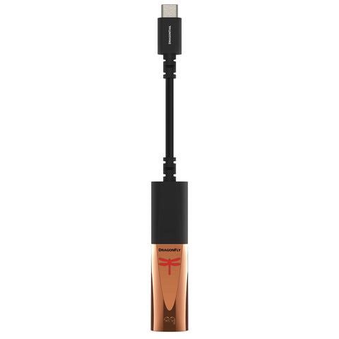 AudioQuest Dragonfly Copper shown with Dragontail C (view 6 of 9)