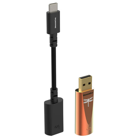 AudioQuest Dragonfly Copper with AudioQuest Dragontail USB C (view 4 of 9)
