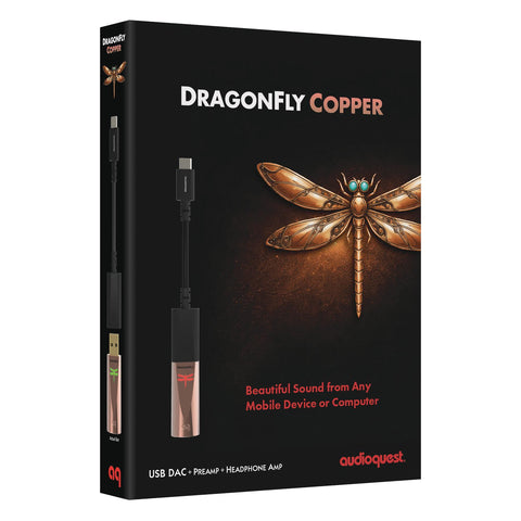 AudioQuest DragonFly Copper USB Digital-to-Analog Converter Retail Box (view 2 of 9)