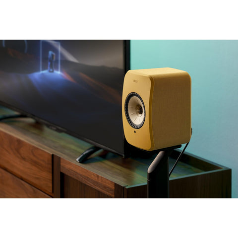 KEF KEF LSX II Wireless HiFi Speakers - Amber Haze