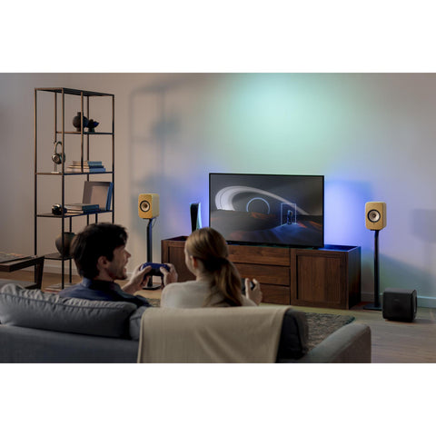 KEF KEF LSX II Wireless HiFi Speakers - Amber Haze