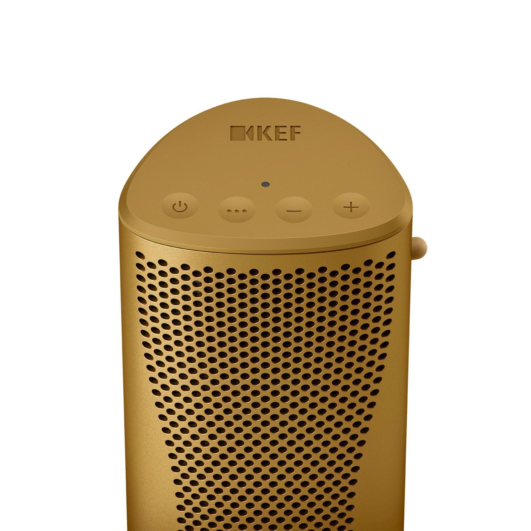 KEF MUO Portable Bluetooth Speaker – Hi-Fi Sound, 24h Battery