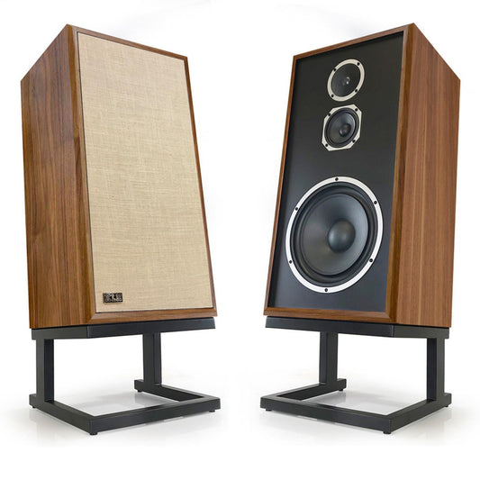 KLH Model Five Speakers - Walnut Pair