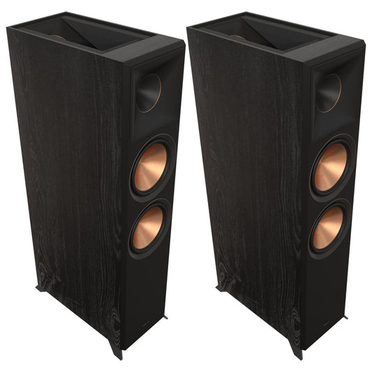 Klipsch RP-8060FA II Dolby Atmos Floorstanding Speakers - Ebony Pair