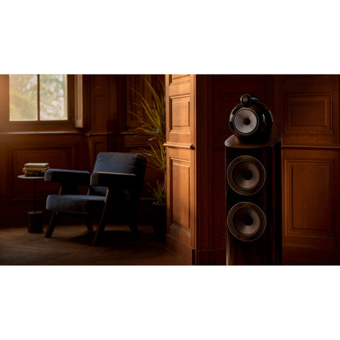 Bowers & Wilkins 803 D5 Floorstanding Speaker - Dark Walnut (Each) (view 6 of 6)