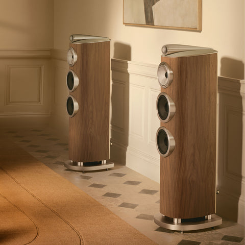 Bowers Wilkins 804 D5 Floorstanding Speaker - Light Walnut (Each) (view 6 of 6)