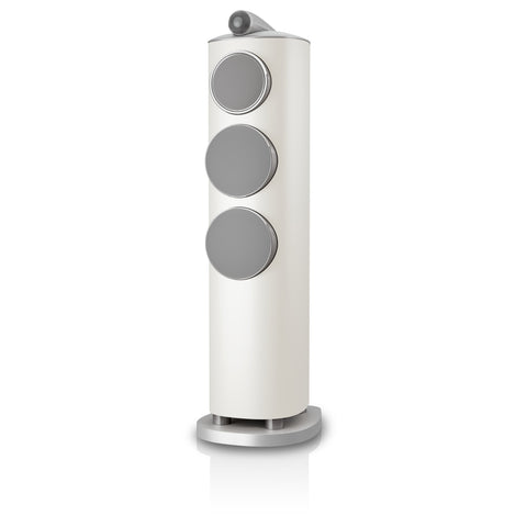 Bowers Wilkins 804 D5 Floorstanding Speaker - Warm White (Each) (view 3 of 6)