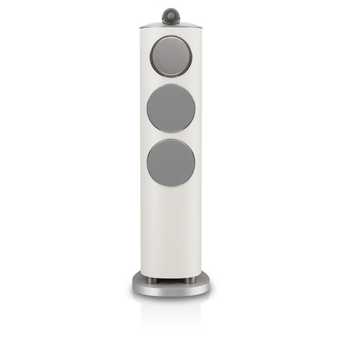 Bowers Wilkins 804 D5 Floorstanding Speaker - Warm White (Each) (view 4 of 6)