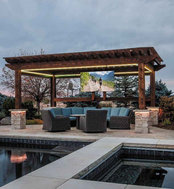 Weatherproof Outdoor Entertainment