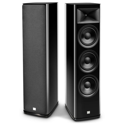 JBL JBL HDI-3800 Floorstanding Tower Speakers  - Gloss Black