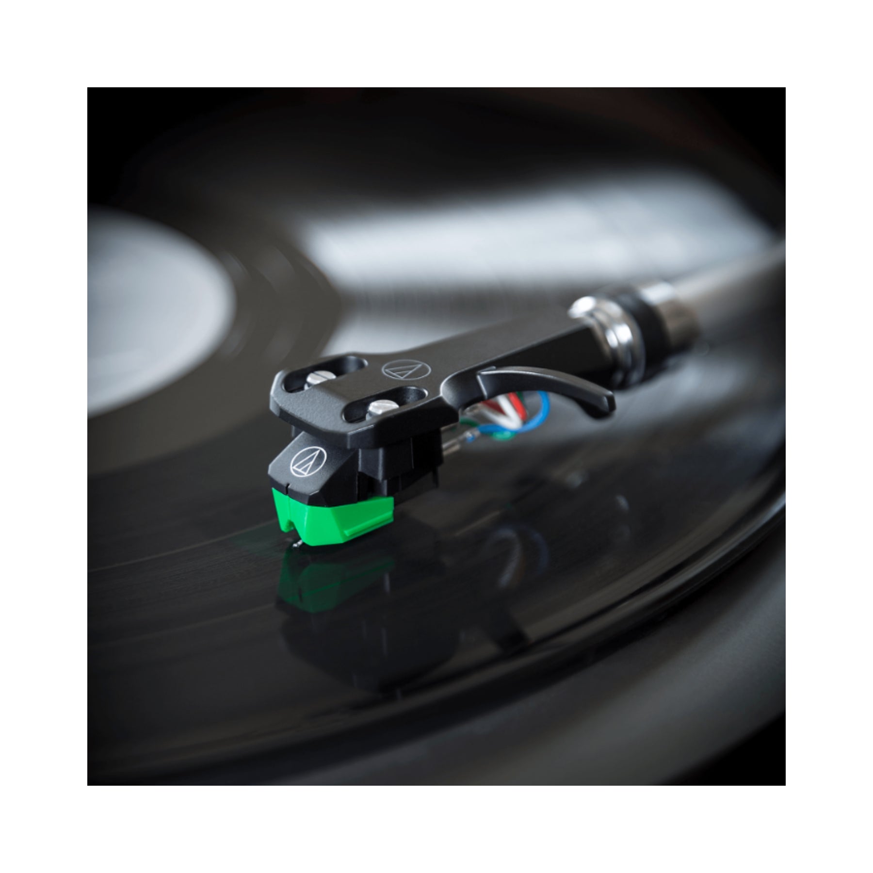 Audio Technica AT-VM95E/H Cartridge Headshell Combo | ListenUp