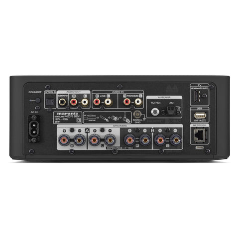 Marantz M-CR60N Compact All-in-One Hi-Fi System connections (view 3 of 6)