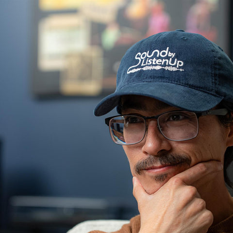 Sound by ListenUp Hat - Navy (view 2 of 3)