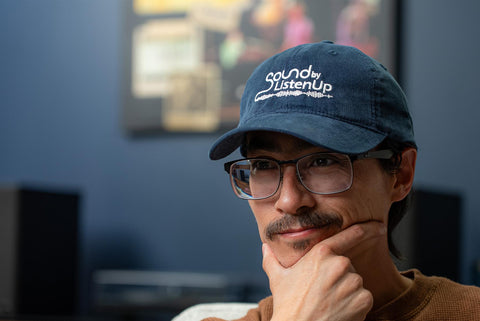 Sound by ListenUp Hat - Navy (view 2 of 3)