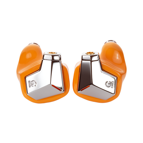 Campfire Audio Supermoon Planar Magnetic IEMs front face place orange (view 2 of 8)