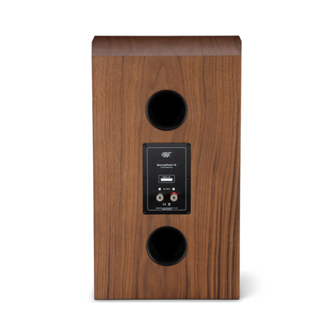 MoFi SourcePoint 10 Bookshelf Speakers - Pair (Walnut) - Clearance / Open Box (view 4 of 6)