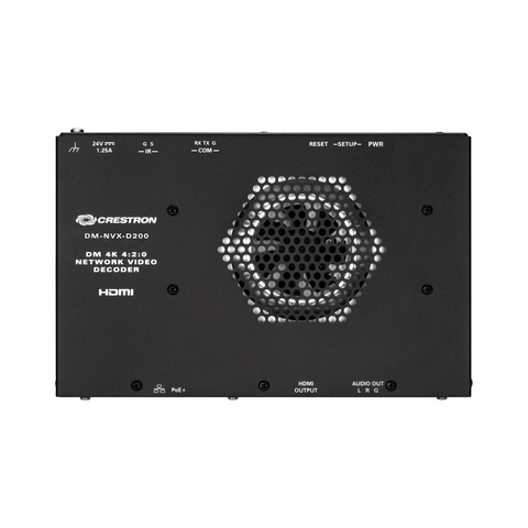 Crestron DM-NVX-D200 4K60 4:2:0 Network AV Decoder with Scaler - Clearance / Open Box (view 4 of 6)
