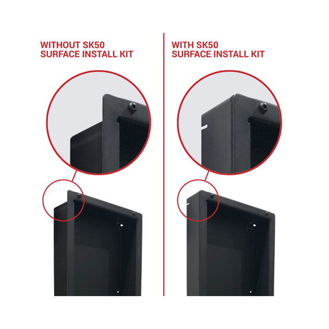 MantelMount SK50 Surface Install Kit - Clearance / Open Box (view 3 of 4)