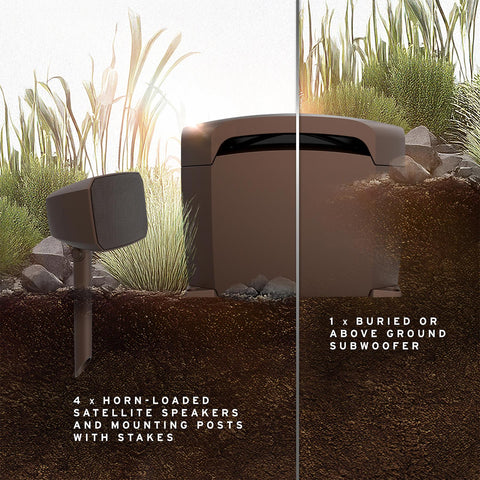 Klipsch Courtyard 4.1 Landscape Speaker System (view 6 of 12)