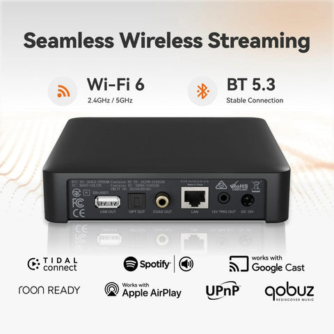Fosi Audio S3 Lite Hi-Fi Network Music Streamer & Digital Transport (view 2 of 5)
