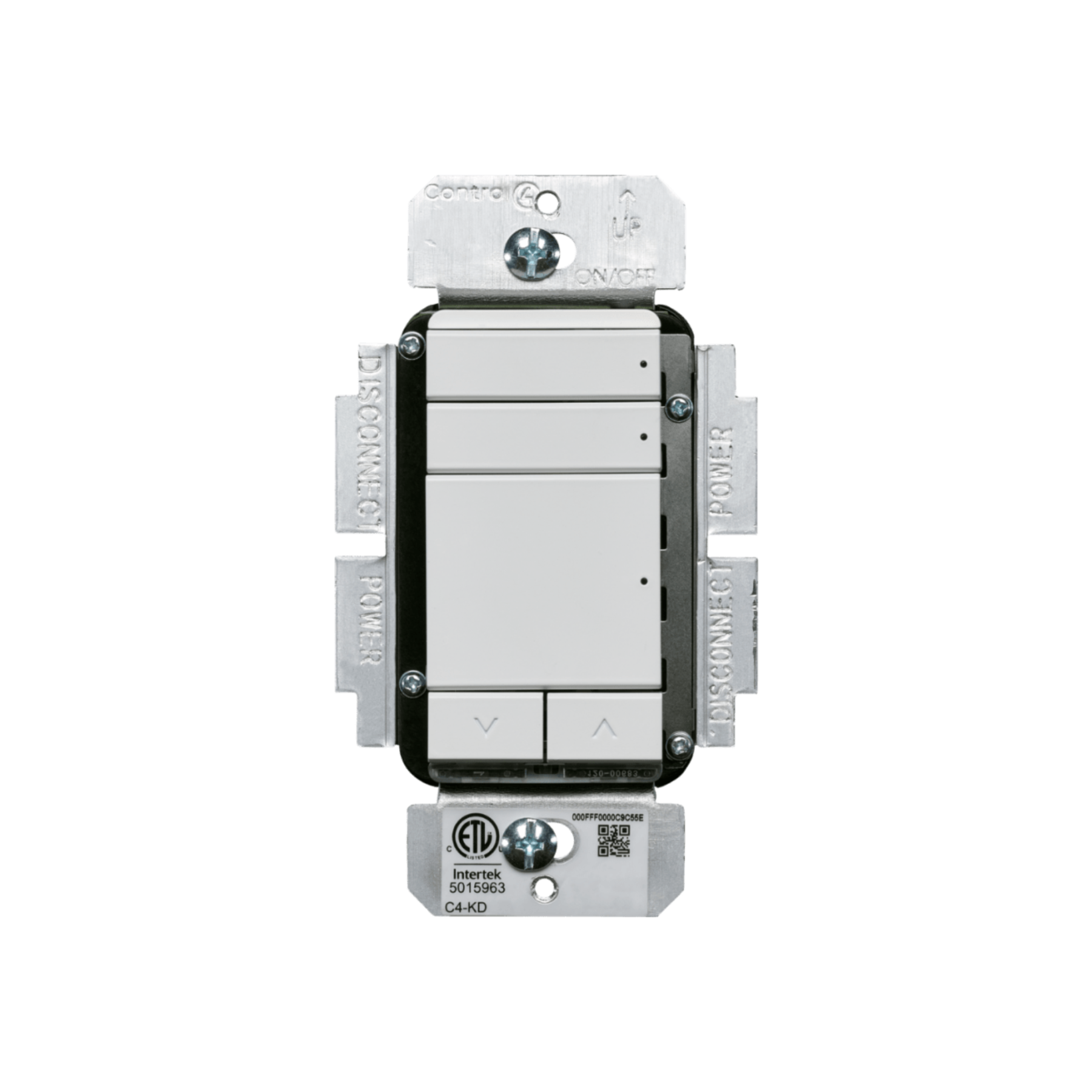 Control4 KD120-C-SW Contemporary 120V Keypad Dimmer | ListenUp
