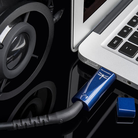 AudioQuest DragonFly Cobalt USB DAC + Preamp + Headphone Amp (view 5 of 7)
