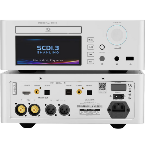 Shanling SCD1.3 High-End SACD Player connections (view 3 of 4)