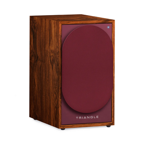Triangle Borea BR02 Connect Wireless Powered Bookshelf Speaker With Arc - Burgundy Edition - Clearance / Open Box (view 4 of 5)