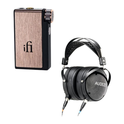iFi iFi GO blu - Hi-Res Portable Bluetooth DAC with Audeze LCD-2 Closed Back Headphones