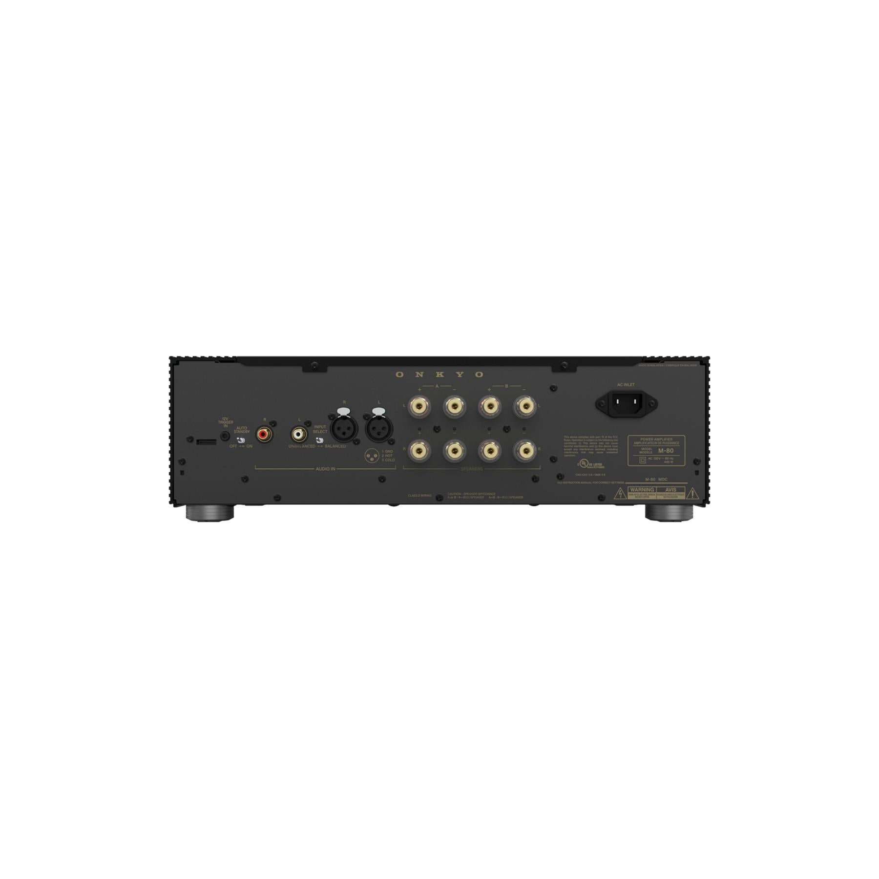 Onkyo M-80 Stereo Power Amplifier | ListenUp