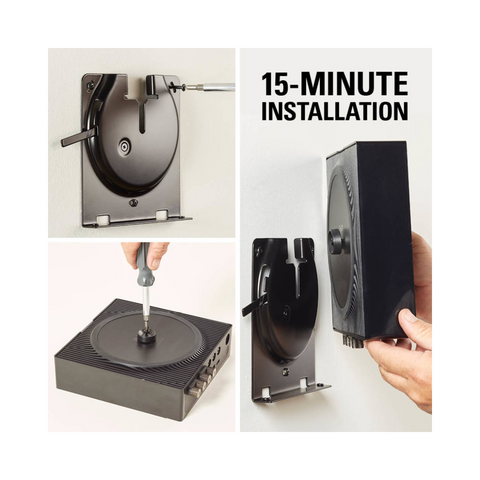 Sanus WSSCAM1 Slim Wall Mount for Sonos Amp - Clearance / Open Box (view 5 of 5)
