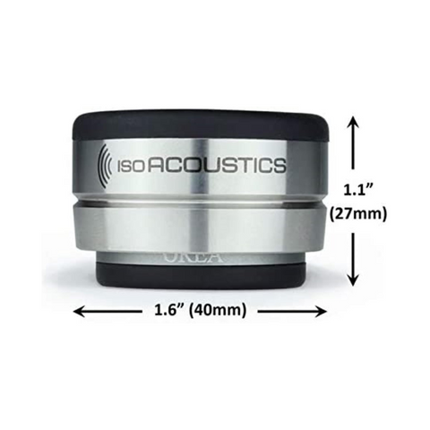 IsoAcoustics OREA Series Speaker and Audio Component Isolation Feet (Graphite - 4 lbs Per Unit) - Clearance / Open Box (view 2 of 5)