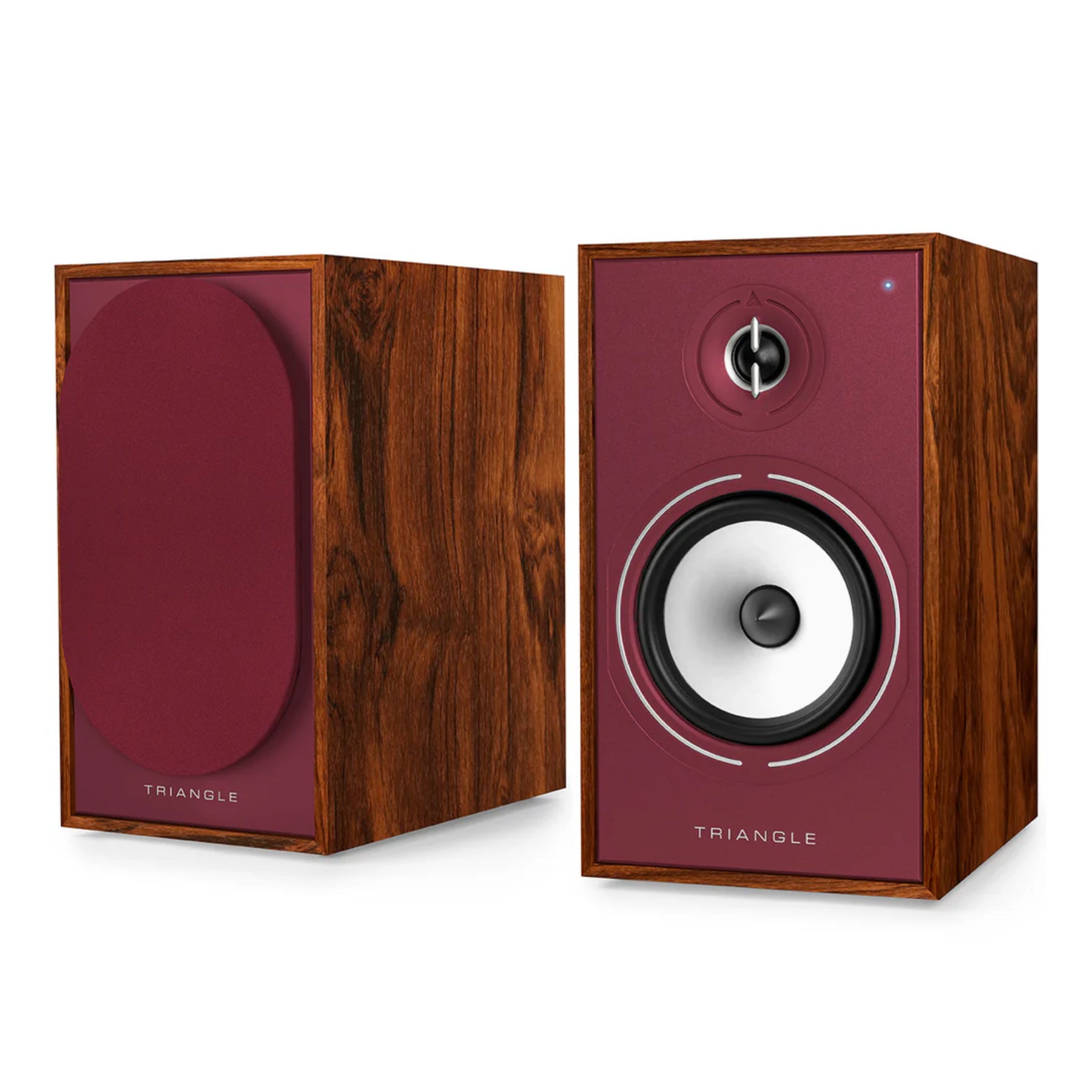 Triangle BR02 Connect Speakers in Burgundy – Available at ListenUp