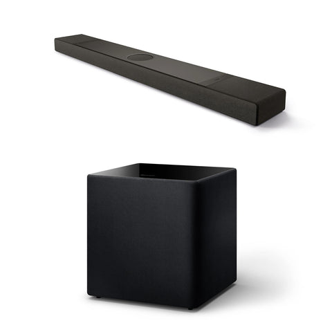 KEF XIO Soundbar + Kube 15 MIE Subwoofer + KW2 RX Wireless Receiver Bundle (view 1 of 2)