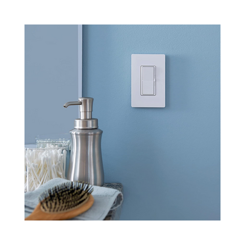 Lutron CW-1-SS Claro Series 1-Gang Stainless Steel Screwless Wallplate for Light Switches - Clearance / Open Box (view 5 of 7)