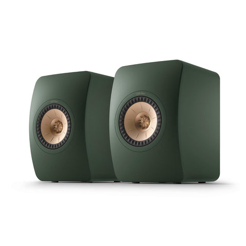 KEF LS50 Meta Bookshelf Speakers - Moss Green Pair - Clearance / Open Box (view 1 of 9)