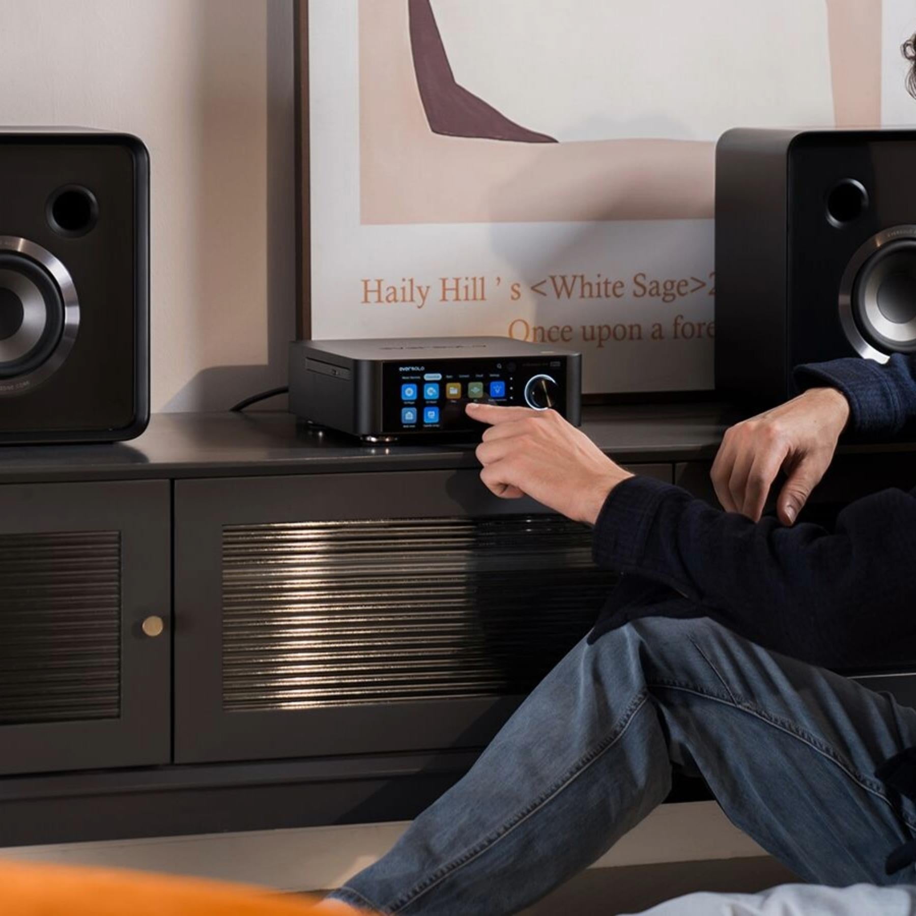 EverSolo Play CD Edition – All-in-One Streaming Amplifier - ListenUp