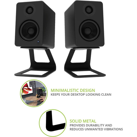 Kanto SE2 - Desktop Speaker Stands (Black)