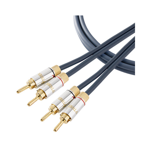 Tributaries Tributaries Model 8SP12 Banana Speaker 12AWG Cables (Each)